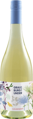 12,95 € Spedizione Gratuita | Vino bianco Gemünden Floral Edition Secco Q.b.A. Nahe Nahe Germania Pinot Grigio Bottiglia 75 cl