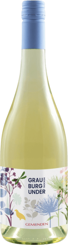 12,95 € Envío gratis | Vino blanco Gemünden Floral Edition Seco Q.b.A. Nahe Nahe Alemania Pinot Gris Botella 75 cl