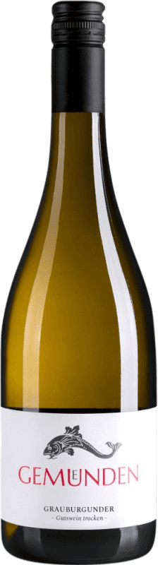 9,95 € Envoi gratuit | Vin blanc Gemünden Sec V.D.P. Gutswein Nahe Allemagne Pinot Gris Bouteille 75 cl
