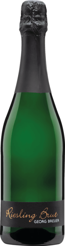 27,95 € Spedizione Gratuita | Spumante Bianco Georg Breuer Brut Q.b.A. Rheingau Rheingau Germania Riesling 75 cl