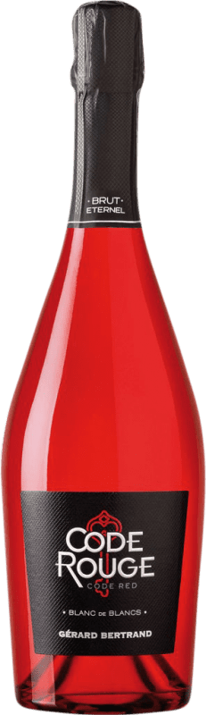 27,95 € Free Shipping | Red sparkling Gérard Bertrand Code Rouge Éternel Blanc de Blancs Brut I.G.P. Vin de Pays Languedoc Languedoc-Roussillon France Chardonnay, Chenin White, Mauzac Bottle 75 cl