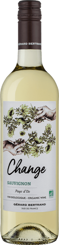 13,95 € Envío gratis | Vino Blanco Gérard Bertrand Change Francia Sauvignon Botella 75 cl