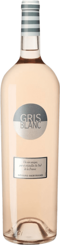 99,95 € Envío gratis | Vino Rosado Gérard Bertrand I.G.P. Vin de Pays d'Oc Burdeos Francia Garnacha Botella Jéroboam-Doble Mágnum 3 L