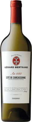 14,95 € Kostenloser Versand | Weißwein Gérard Bertrand Héritage 1130 Frankreich Chardonnay Flasche 75 cl