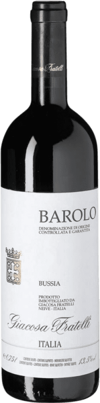 31,95 € Free Shipping | Red wine Giacosa Fratelli Bussia D.O.C.G. Barolo Piemonte Italy Nebbiolo Bottle 75 cl