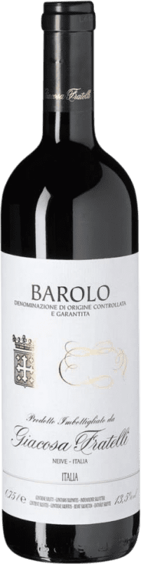 27,95 € 免费送货 | 红酒 Giacosa Fratelli D.O.C.G. Barolo 皮埃蒙特 意大利 Nebbiolo 瓶子 75 cl