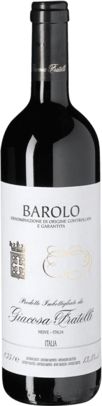 17,95 € Free Shipping | Red wine Giacosa Fratelli D.O.C.G. Barolo Piemonte Italy Nebbiolo Half Bottle 37 cl