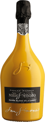 19,95 € Бесплатная доставка | Белое игристое Gino Brisotto Millesimato Cuvée Blanc de Blancs Yellow брют Фриули-Венеция-Джулия Италия Chardonnay, Glera бутылка 75 cl