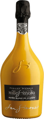 25,95 € Бесплатная доставка | Белое игристое вино Gino Brisotto Brut — брют Yellow — Жёлтая версия, Cuvée, Millesimato, Blanc de Blancs Фриули-Венеция-Джулия Италия Chardonnay — Шардоне, Glera — Глера 75 cl