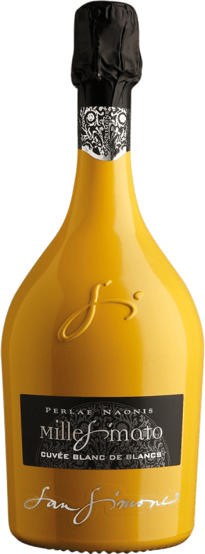 25,95 € Envoi gratuit | Vin Mousseux Blanc Gino Brisotto Brut Yellow — Édition Jaune, Cuvée, Millesimato, Blanc de Blancs Frioul-Vénétie Julienne Italie Chardonnay, Glera 75 cl