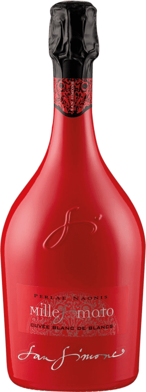 15,95 € Free Shipping | White sparkling Gino Brisotto Millesimato Cuvée Blanc de Blancs Red Brut Friuli-Venezia Giulia Italy Chardonnay, Glera Bottle 75 cl