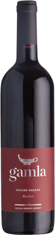 24,95 € Бесплатная доставка | Красное вино Golan Heights Gamla Galilea Израиль Merlot — Мерло Бутылка 75 cl