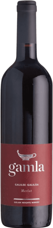 27,95 € Spedizione Gratuita | Vino Rosso Golan Heights Gamla Galilea Israele Merlot 75 cl