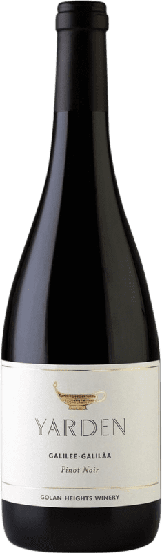 49,95 € Spedizione Gratuita | Vino rosso Golan Heights Yarden Galilea Israele Pinot Nero Bottiglia 75 cl