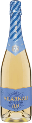 15,95 € 送料無料 | 白スパークリングワイン González Byass Vilarnau D.O. Cava カタロニア スペイン Nebbiolo, Macabeo ボトル 75 cl アルコールなし