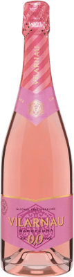 19,95 € 免费送货 | 桃红起泡酒 González Byass Vilarnau D.O. Cava 加泰罗尼亚 西班牙 Garnacha — 歌海娜 75 cl 不含酒精