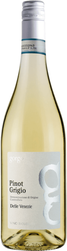 9,95 € Spedizione Gratuita | Vino bianco Gorgo I.G.T. Delle Venezie Venecia Italia Pinot Grigio Bottiglia 75 cl