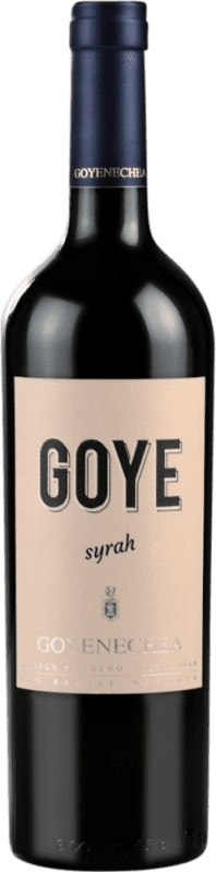 15,95 € 免费送货 | 红酒 Goyenechea Goye D.O.C. San Rafael 阿根廷 Syrah 瓶子 75 cl