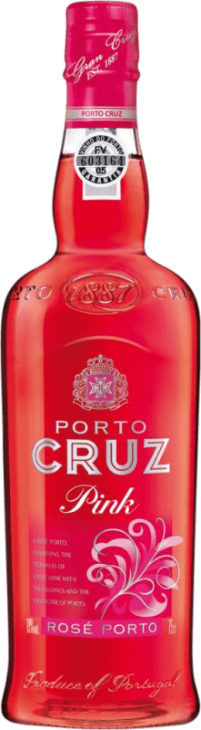 17,95 € 免费送货 | 强化酒 Gran Cruz Rosé Pink I.G. Porto 波尔图 葡萄牙 瓶子 75 cl