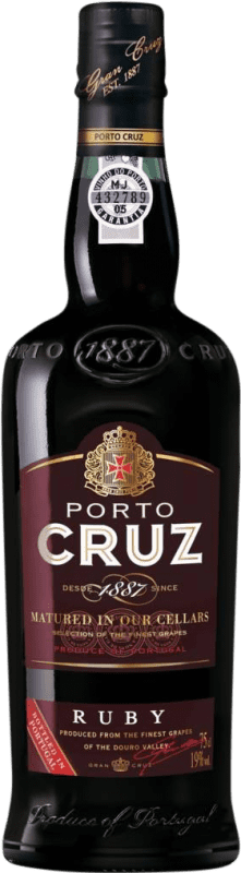 15,95 € 免费送货 | 强化酒 Gran Cruz Ruby I.G. Porto 波尔图 葡萄牙 瓶子 75 cl