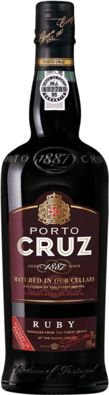 15,95 € Envío gratis | Vino generoso Gran Cruz Ruby I.G. Porto Oporto Portugal Botella 75 cl