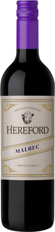 8,95 € Бесплатная доставка | Красное вино Penaflor Hereford I.G. Mendoza Мендоса Аргентина Malbec бутылка 75 cl