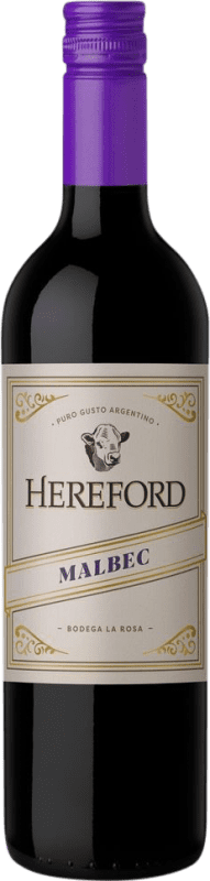 8,95 € Envío gratis | Vino tinto Penaflor Hereford I.G. Mendoza Mendoza Argentina Malbec Botella 75 cl