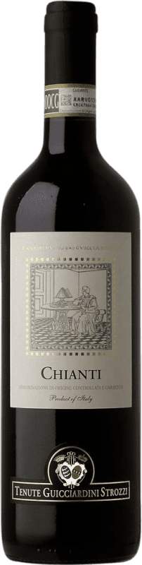 17,95 € Бесплатная доставка | Красное вино Guicciardini Strozzi D.O.C.G. Chianti Тоскана Италия Sangiovese бутылка 75 cl