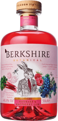 33,95 € Envio grátis | Gin Heaven Hill Berkshire Botanical Rhubarb & Raspberry Gin Reino Unido Garrafa Medium 50 cl