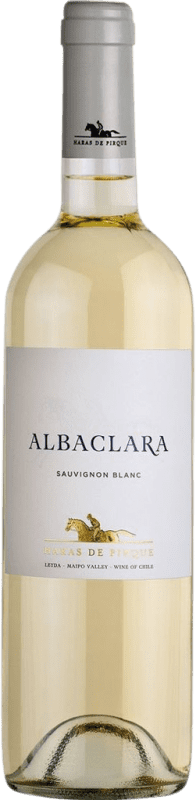 16,95 € Envoi gratuit | Vin Blanc Viña Haras de Pirque Albaclara Grande Réserve I.G. Valle del Maipo Santiago de Chile Chili Sauvignon Bouteille 75 cl