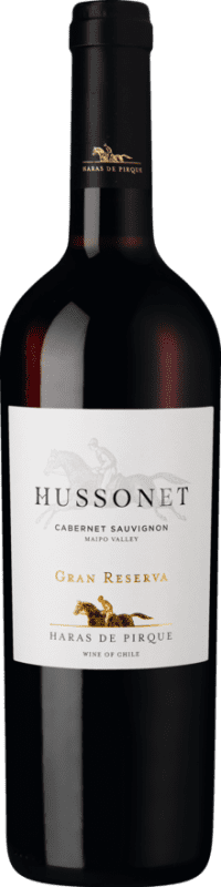25,95 € Free Shipping | Red Wine Viña Haras de Pirque Hussonet Grand Reserve — Long Barrel-Aged I.G. Valle del Maipo Santiago de Chile Chile Cabernet Sauvignon Bottle 75 cl