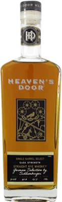 112,95 € 免费送货 | 威士忌单一麦芽威士忌 Heaven's Door Schlumberger Selection 1 Cask Strength Straight Bourbon 美国 瓶子 70 cl