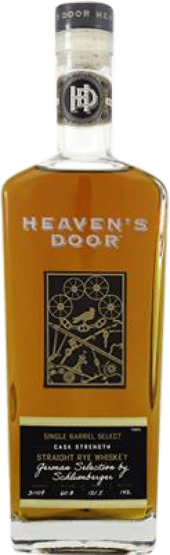 112,95 € Envoi gratuit | Single Malt Whisky Heaven's Door Schlumberger Selection 1 Cask Strength Straight Bourbon États Unis Bouteille 70 cl