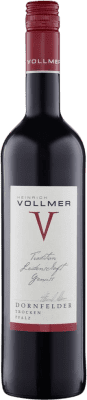 5,95 € Kostenloser Versand | Rotwein Heinrich Vollmer Q.b.A. Pfälz Pfälz Deutschland Dornfelder Flasche 75 cl