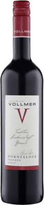 5,95 € Envío gratis | Vino tinto Heinrich Vollmer Q.b.A. Pfälz Pfälz Alemania Dornfelder Botella 75 cl