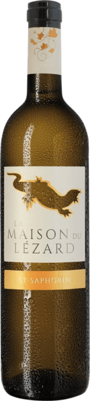 36,95 € Envio grátis | Vinho branco Henri Badoux Saint Saphorin La Maison du Lézard A.O.C. Lavaux Waadt Suíça Chasselas Garrafa 75 cl