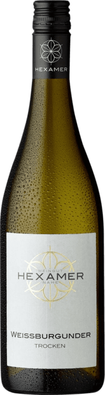 10,95 € Бесплатная доставка | Белое вино Hexamer Trocken — Сухое Q.b.A. Nahe Nahe Германия Pinot Blanc — Пино Блан 75 cl