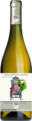 18,95 € Free Shipping | White wine Hiss Eichstetter Herrenbuck Kabinett Baden Germany Pinot Grey Bottle 75 cl