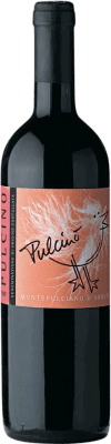 13,95 € Envío gratis | Vino tinto Il Pulcino D.O.C. Montepulciano d'Abruzzo Abruzzo Italia Montepulciano Botella 75 cl