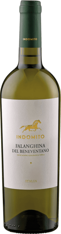 7,95 € Envio grátis | Vinho branco Indomito I.G.T. Beneventano Itália Falanghina Garrafa 75 cl