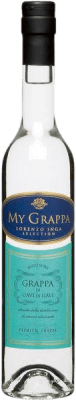 26,95 € Envio grátis | Grappa Inga D.O.C.G. Cortese di Gavi Piemonte Itália Cortese Garrafa Medium 50 cl