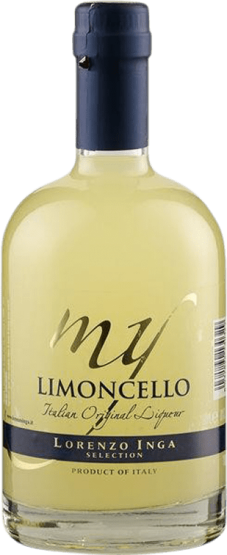 17,95 € Envio grátis | Licores Inga My Limoncello D.O.C. Piedmont Piemonte Itália Garrafa Medium 50 cl