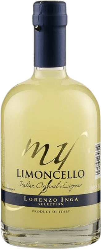 23,95 € Envío gratis | Limoncello Inga My Piemonte Italia Botella Medium 50 cl