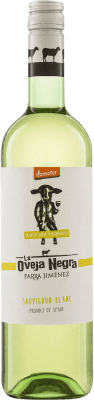 7,95 € Envio grátis | Vinho branco Irjimpa La Oveja Negra Demeter Castela-Mancha Espanha Sauvignon Branca Garrafa 75 cl