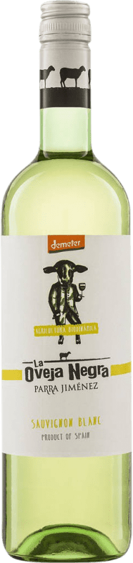 7,95 € Free Shipping | White wine Irjimpa La Oveja Negra Demeter Castilla la Mancha Spain Sauvignon White Bottle 75 cl