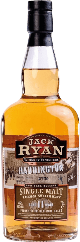 161,95 € Spedizione Gratuita | Whisky Single Malt Jack Ryan Haddington Irlanda 11 Anni 70 cl