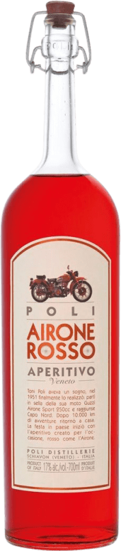 26,95 € Envío gratis | Licores Jacopo Poli Airone Rosso I.G.T. Venezia Venecia Italia Botella 70 cl