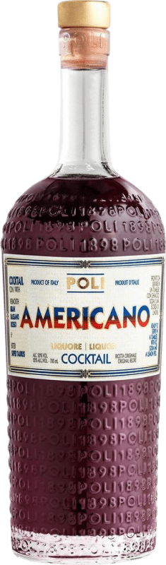 57,95 € Kostenloser Versand | Bitter-Aperitif Poli PreMix Cocktail I.G.T. Venezia Venecia Italien 70 cl Americano