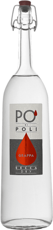 53,95 € Бесплатная доставка | Граппа Jacopo Poli Po I.G.T. Venezia Venecia Италия Merlot бутылка 70 cl