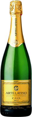 10,95 € Envío gratis | Espumoso blanco Jaume Serra Arte Latino Brut D.O. Cava Cataluña España Macabeo, Xarel·lo, Parellada Botella 75 cl